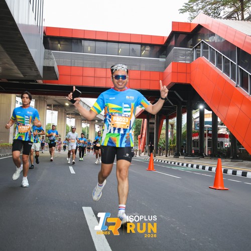 Race photo from ISOPLUS RUN 2026 - JAKARTA