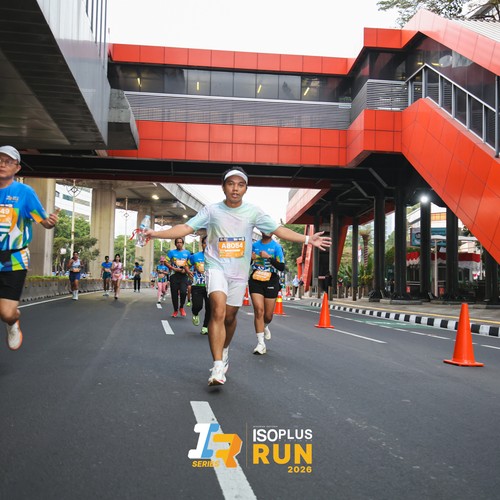 Race photo from ISOPLUS RUN 2026 - JAKARTA