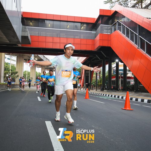 Race photo from ISOPLUS RUN 2026 - JAKARTA