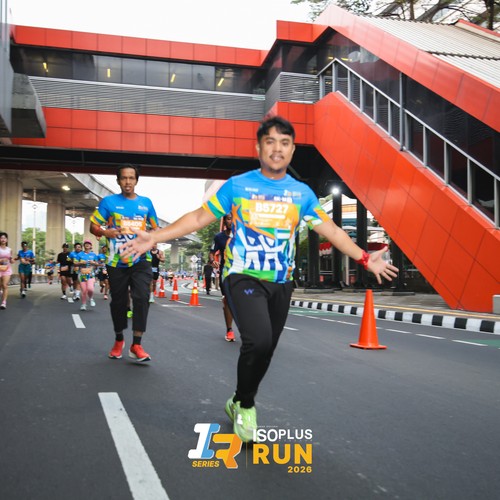 Race photo from ISOPLUS RUN 2026 - JAKARTA