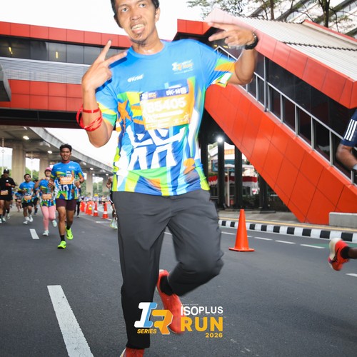Race photo from ISOPLUS RUN 2026 - JAKARTA