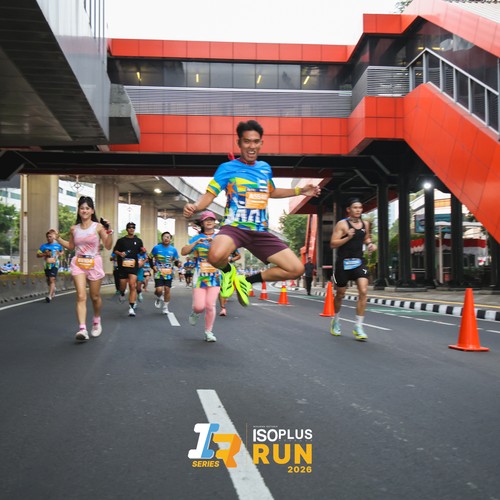 Race photo from ISOPLUS RUN 2026 - JAKARTA