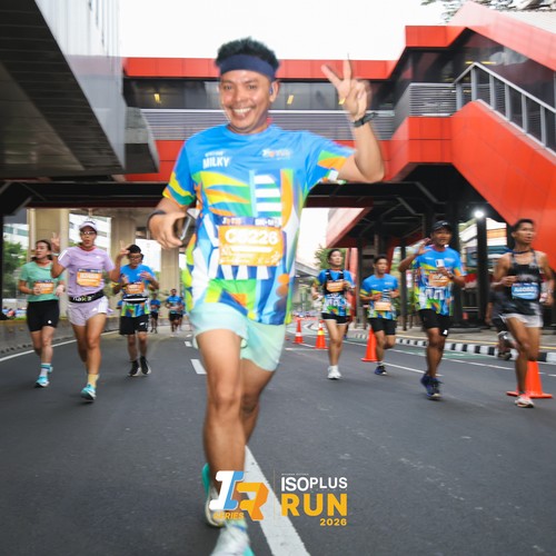Race photo from ISOPLUS RUN 2026 - JAKARTA