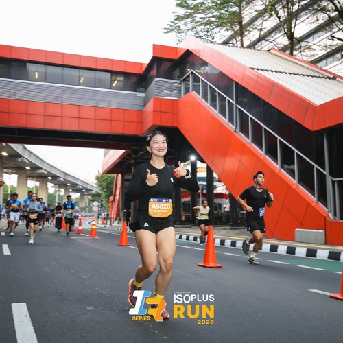 Race photo from ISOPLUS RUN 2026 - JAKARTA