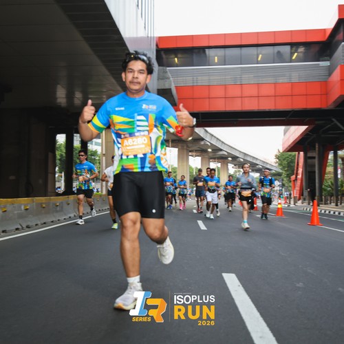 Race photo from ISOPLUS RUN 2026 - JAKARTA