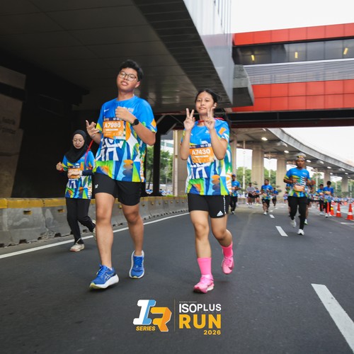 Race photo from ISOPLUS RUN 2026 - JAKARTA