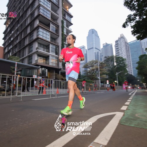 Race photo from SMARTFREN RUN 2026