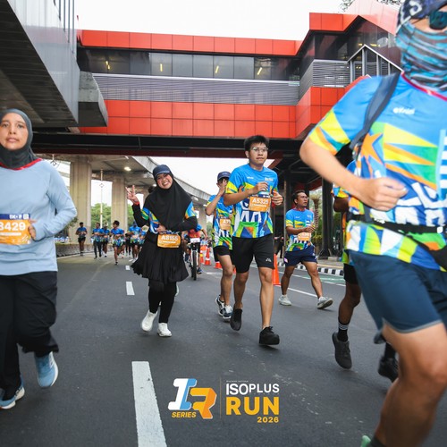 Race photo from ISOPLUS RUN 2026 - JAKARTA