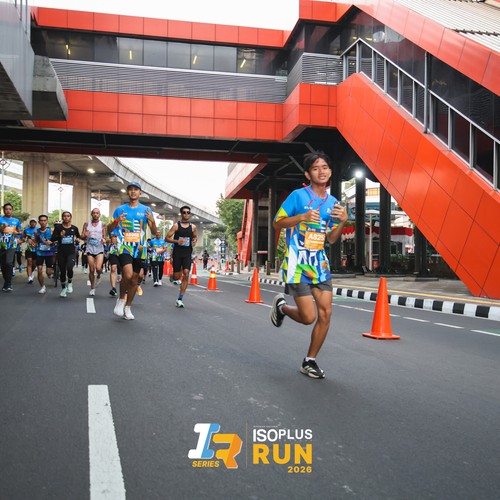 Race photo from ISOPLUS RUN 2026 - JAKARTA