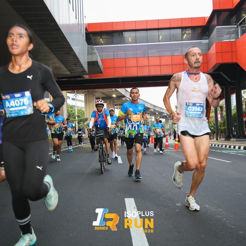 Race photo from ISOPLUS RUN 2026 - JAKARTA