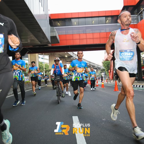 Race photo from ISOPLUS RUN 2026 - JAKARTA