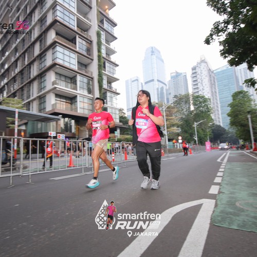 Race photo from SMARTFREN RUN 2026
