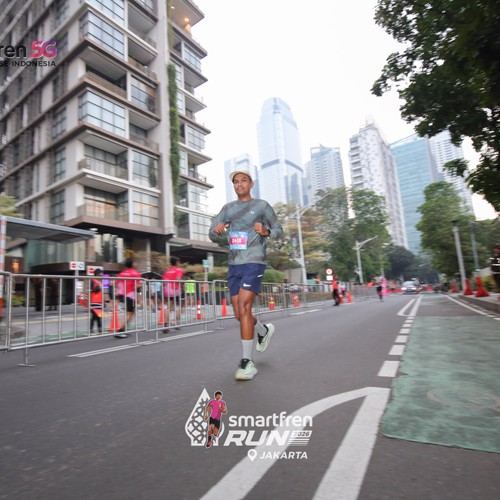 Race photo from SMARTFREN RUN 2026