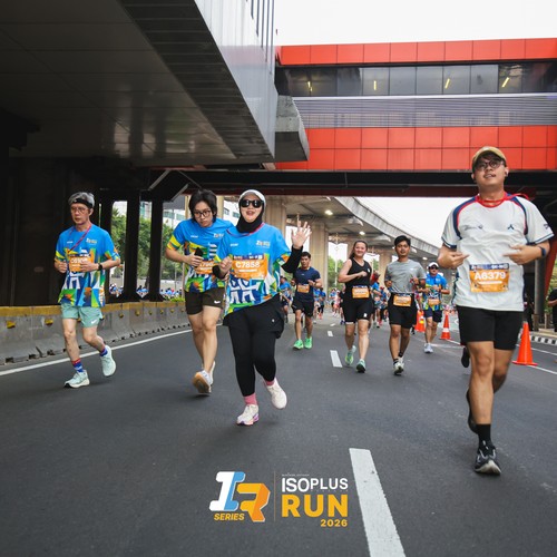 Race photo from ISOPLUS RUN 2026 - JAKARTA