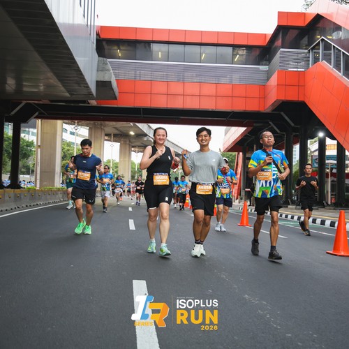 Race photo from ISOPLUS RUN 2026 - JAKARTA