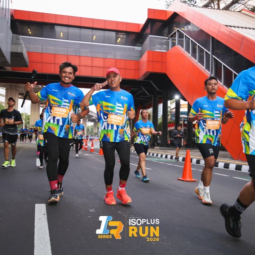 Race photo from ISOPLUS RUN 2026 - JAKARTA