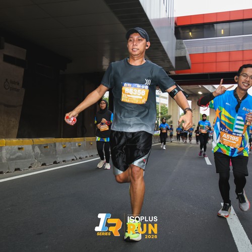 Race photo from ISOPLUS RUN 2026 - JAKARTA