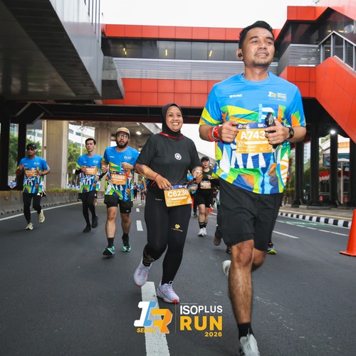 Race photo from ISOPLUS RUN 2026 - JAKARTA