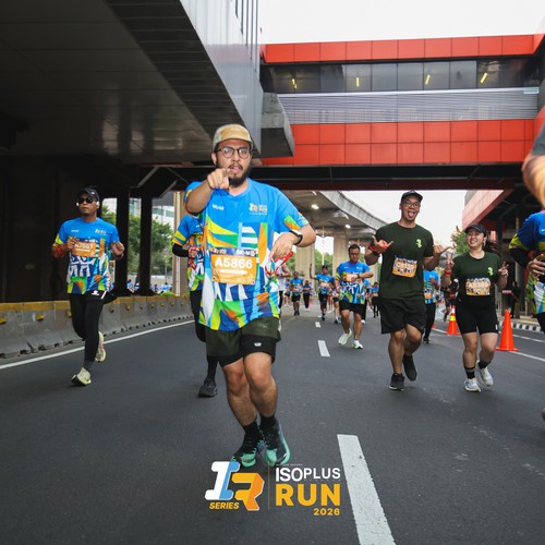 Race photo from ISOPLUS RUN 2026 - JAKARTA
