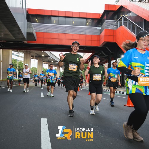 Race photo from ISOPLUS RUN 2026 - JAKARTA