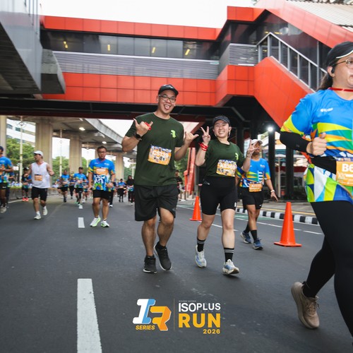 Race photo from ISOPLUS RUN 2026 - JAKARTA