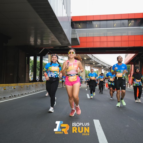 Race photo from ISOPLUS RUN 2026 - JAKARTA