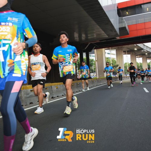 Race photo from ISOPLUS RUN 2026 - JAKARTA