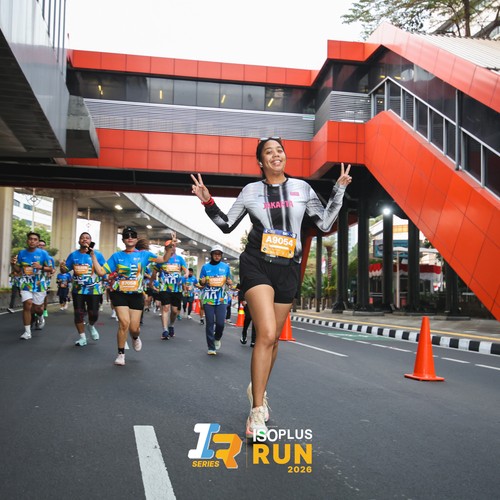 Race photo from ISOPLUS RUN 2026 - JAKARTA