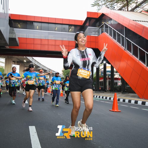 Race photo from ISOPLUS RUN 2026 - JAKARTA