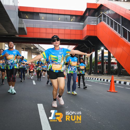 Race photo from ISOPLUS RUN 2026 - JAKARTA