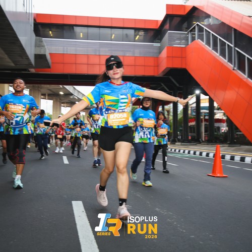 Race photo from ISOPLUS RUN 2026 - JAKARTA