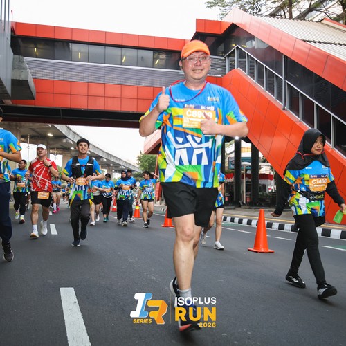 Race photo from ISOPLUS RUN 2026 - JAKARTA