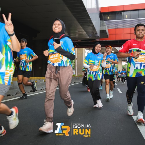 Race photo from ISOPLUS RUN 2026 - JAKARTA