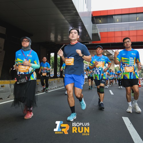 Race photo from ISOPLUS RUN 2026 - JAKARTA