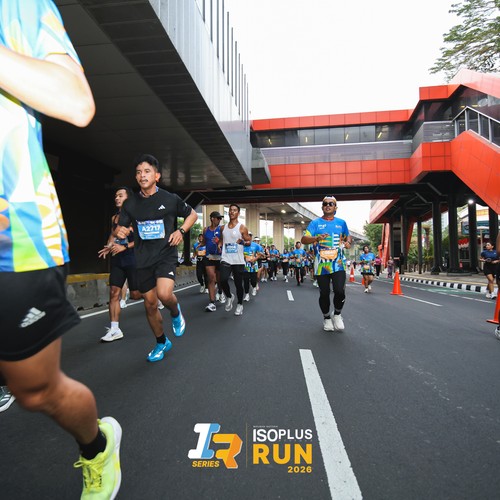 Race photo from ISOPLUS RUN 2026 - JAKARTA