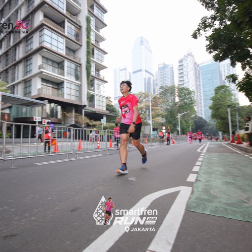 Race photo from SMARTFREN RUN 2026