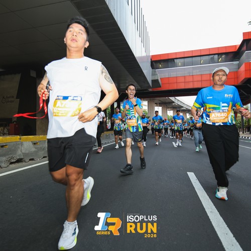 Race photo from ISOPLUS RUN 2026 - JAKARTA
