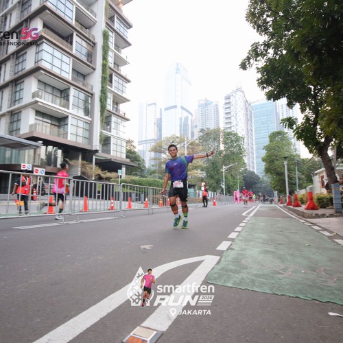 Race photo from SMARTFREN RUN 2026