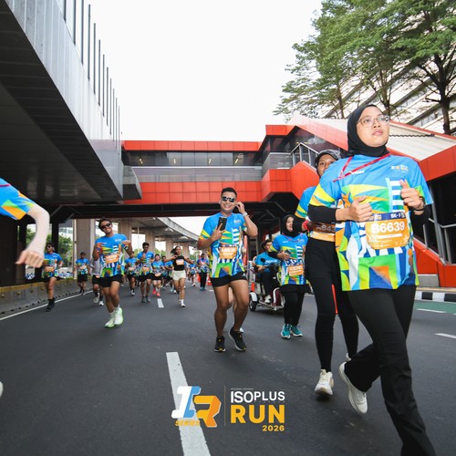 Race photo from ISOPLUS RUN 2026 - JAKARTA