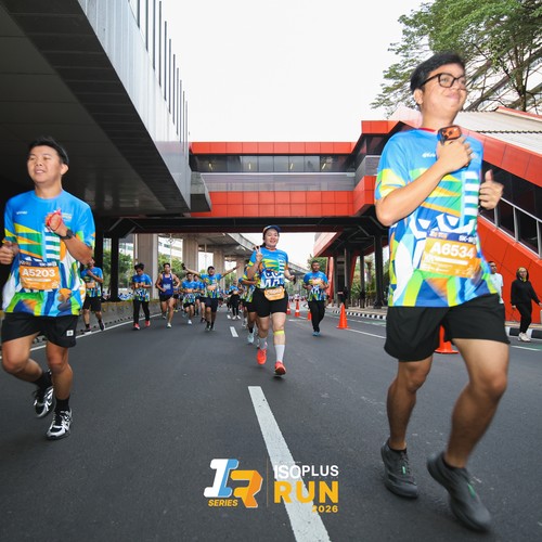 Race photo from ISOPLUS RUN 2026 - JAKARTA