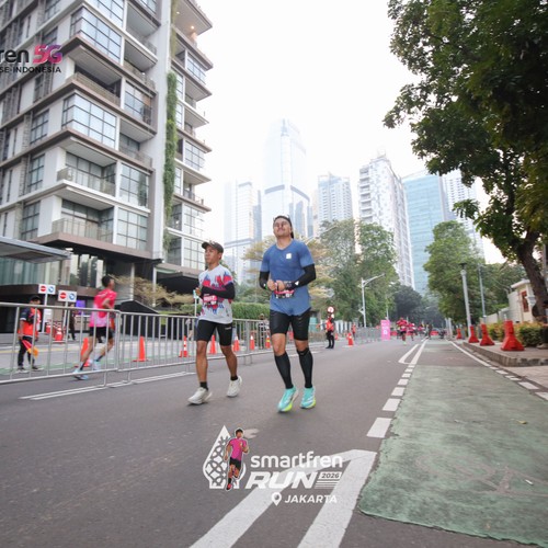 Race photo from SMARTFREN RUN 2026