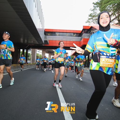 Race photo from ISOPLUS RUN 2026 - JAKARTA