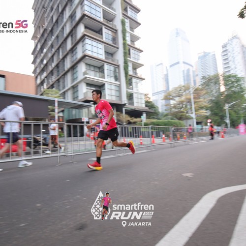 Race photo from SMARTFREN RUN 2026