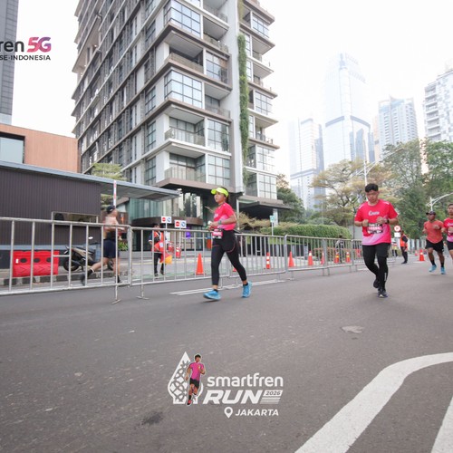 Race photo from SMARTFREN RUN 2026
