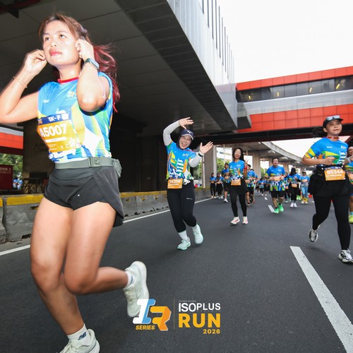 Race photo from ISOPLUS RUN 2026 - JAKARTA