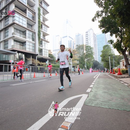Race photo from SMARTFREN RUN 2026