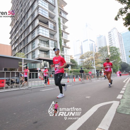 Race photo from SMARTFREN RUN 2026