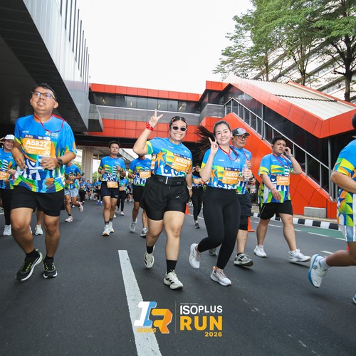 Race photo from ISOPLUS RUN 2026 - JAKARTA