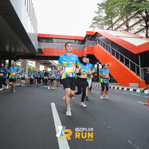 Race photo from ISOPLUS RUN 2026 - JAKARTA