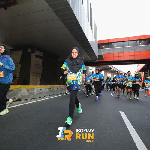 Race photo from ISOPLUS RUN 2026 - JAKARTA